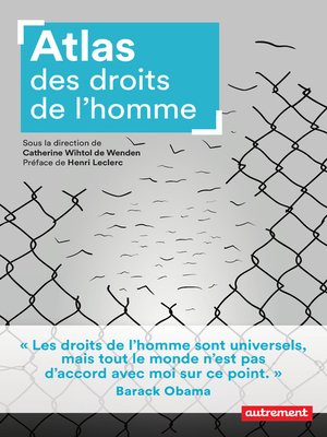 cover image of Atlas des Droits de l'Homme